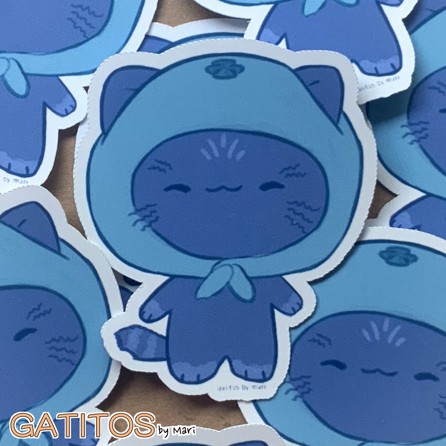 Stickers - Main Lineup - Glossy and Matte options - Gatitos by Mari