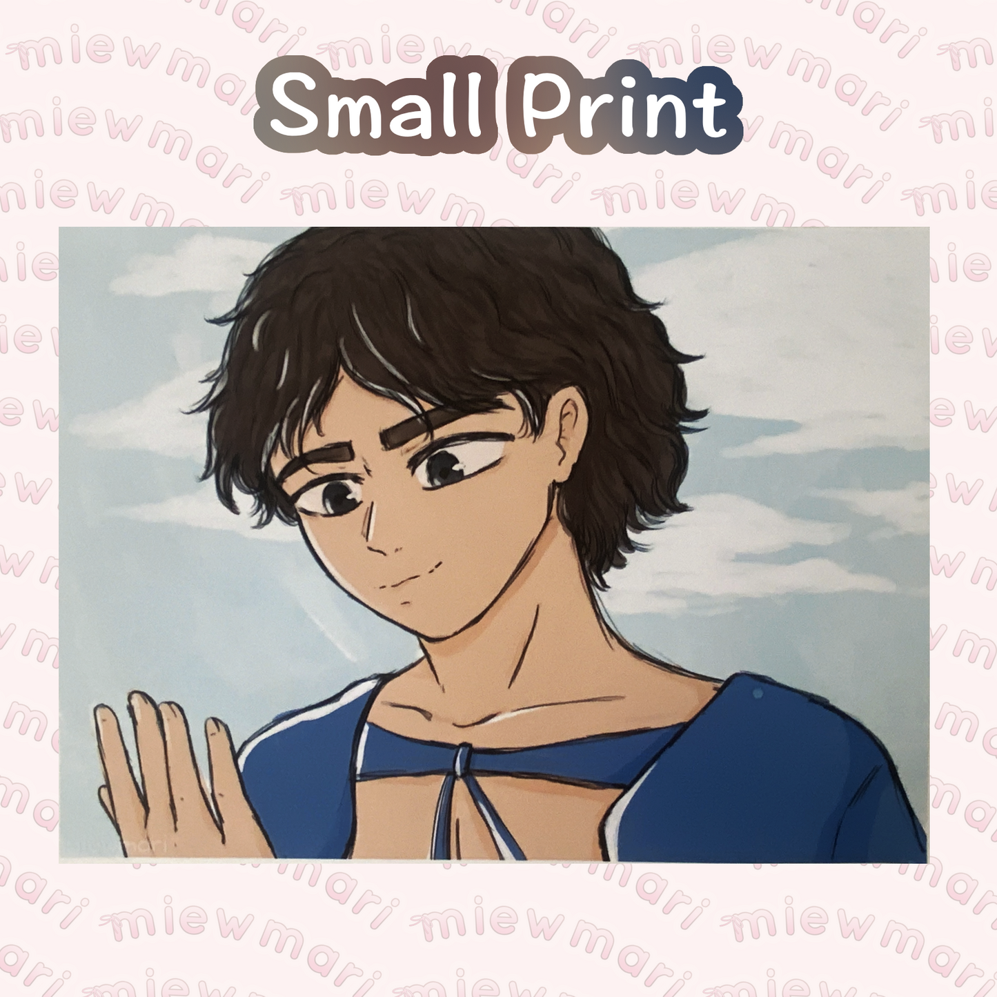 Princess Mononoke Fanart - Small Prints - San & Ashitaka