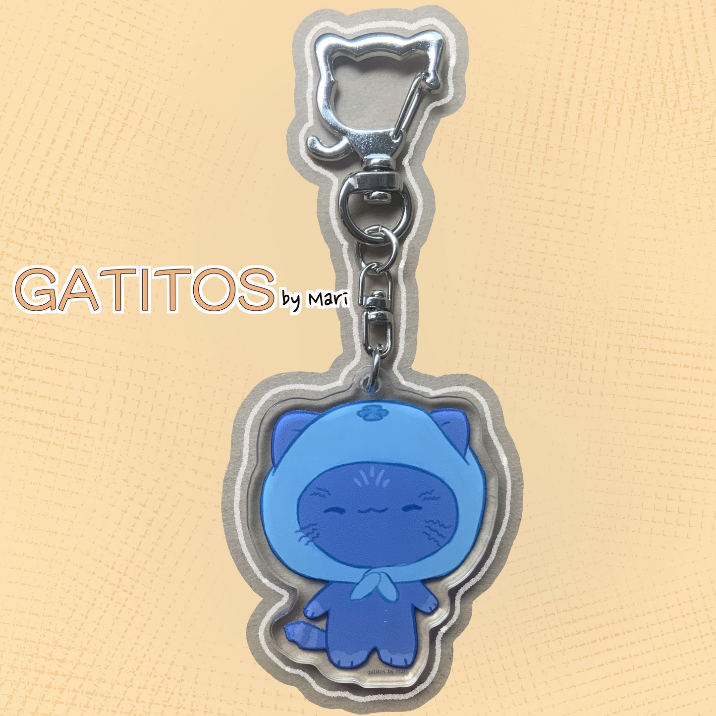 Main Crew Keychains - Clear Acrylic - Gatitos by Mari