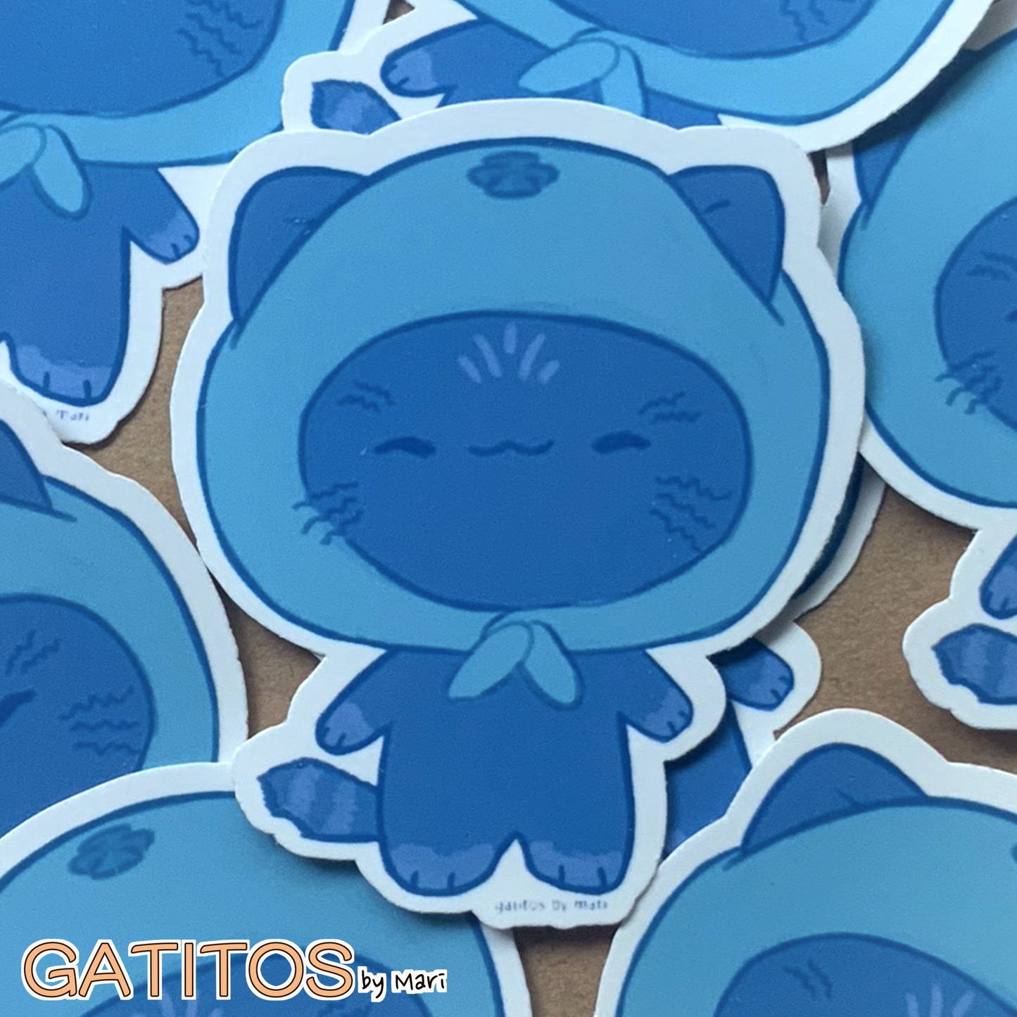 Stickers - Main Lineup - Glossy and Matte options - Gatitos by Mari