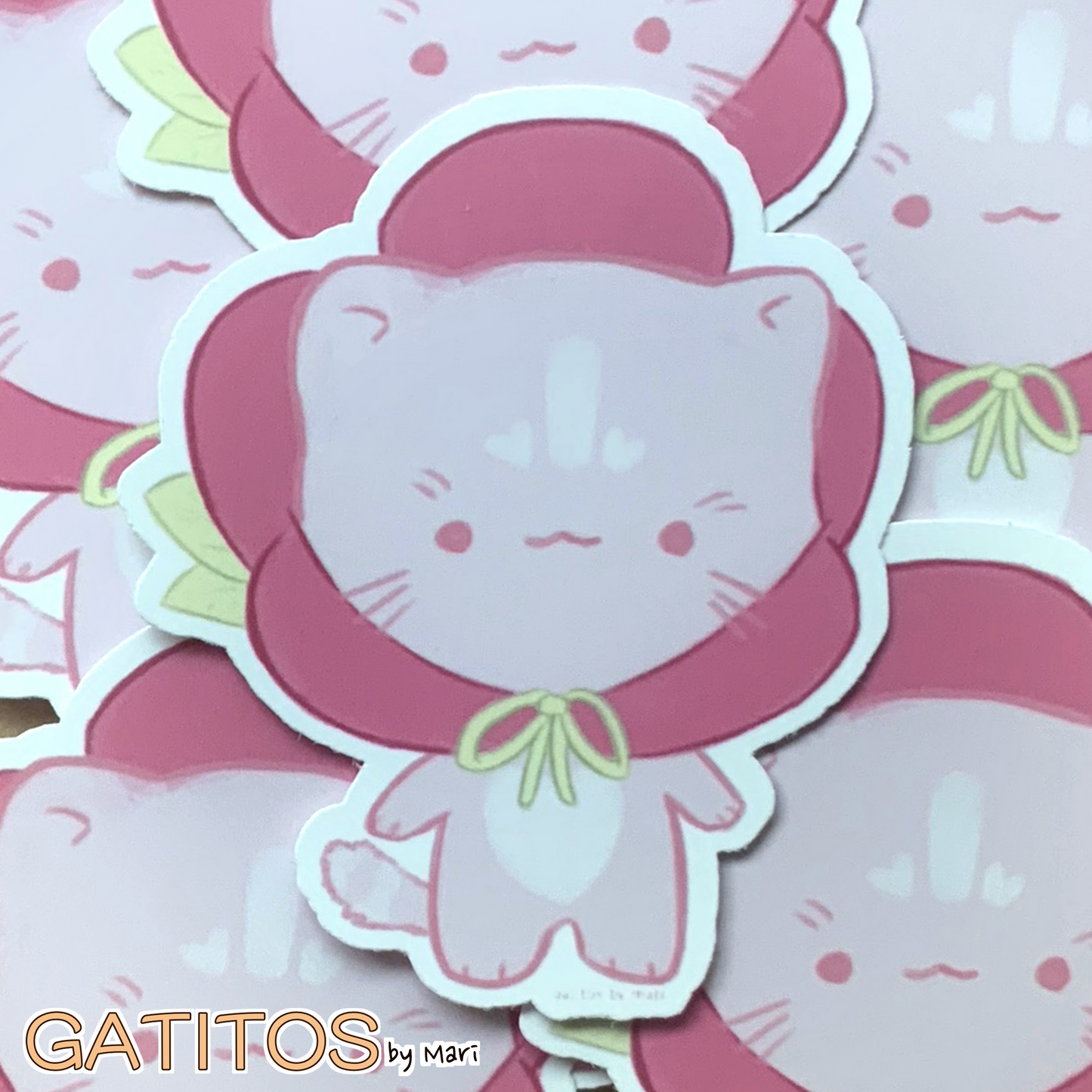 Stickers - Main Lineup - Glossy and Matte options - Gatitos by Mari