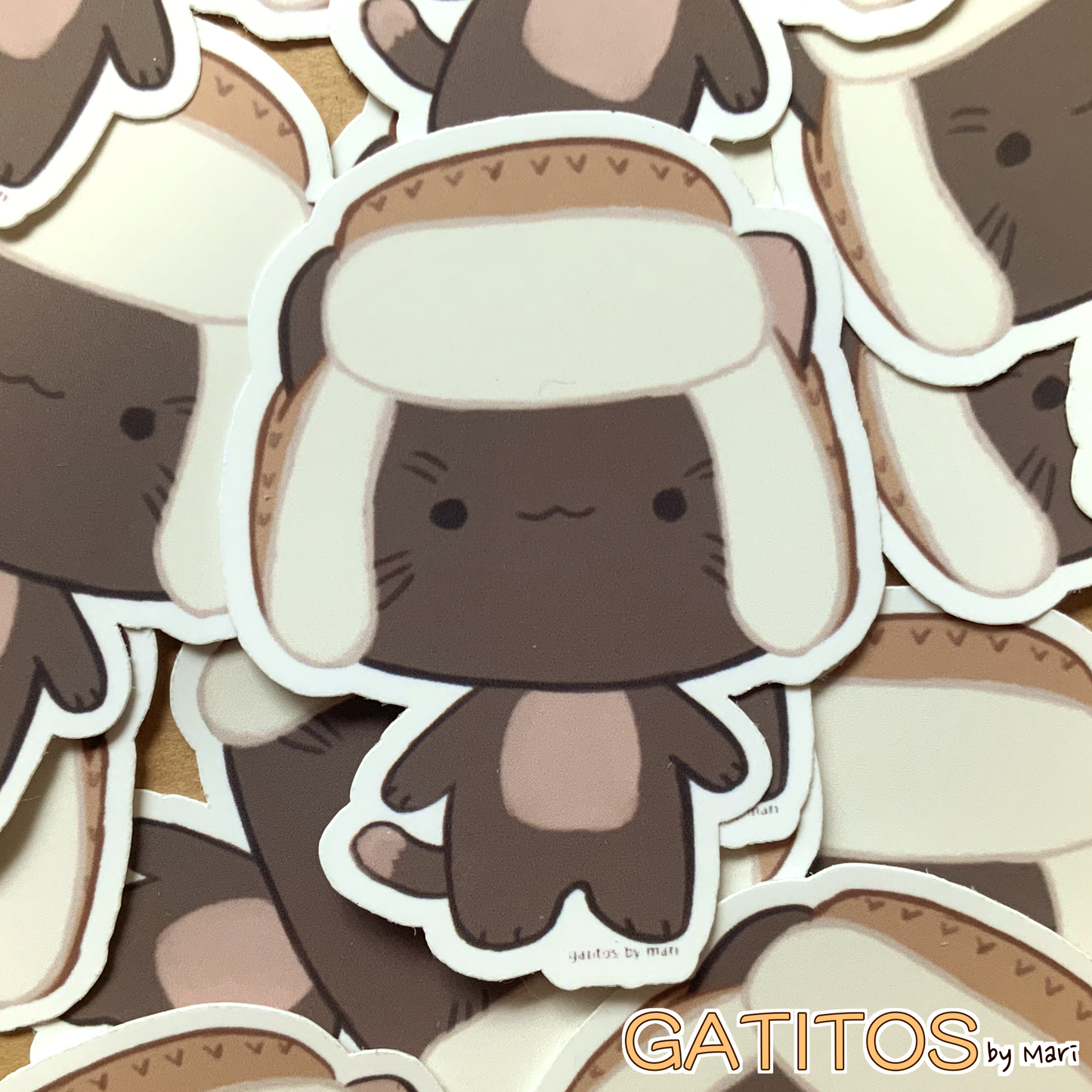 Stickers - Main Lineup - Glossy and Matte options - Gatitos by Mari