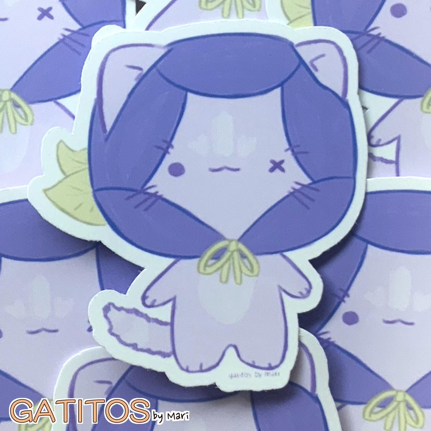 Stickers - Main Lineup - Glossy and Matte options - Gatitos by Mari