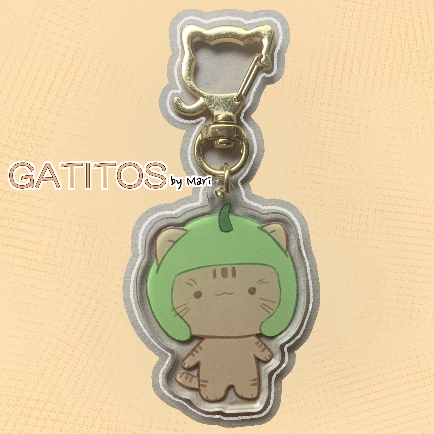 Main Crew Keychains - Clear Acrylic - Gatitos by Mari