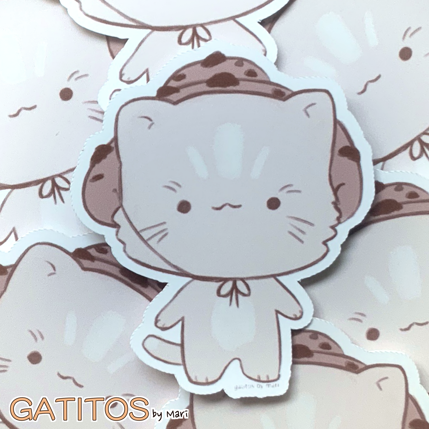 Stickers - Main Lineup - Glossy and Matte options - Gatitos by Mari