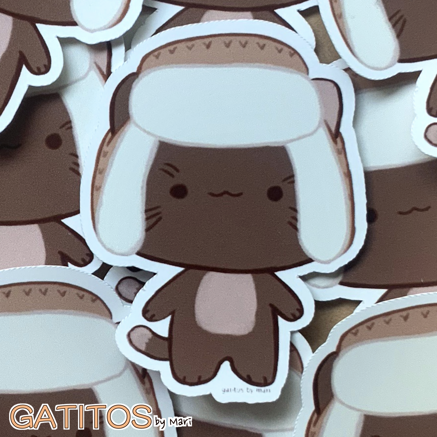 Stickers - Main Lineup - Glossy and Matte options - Gatitos by Mari