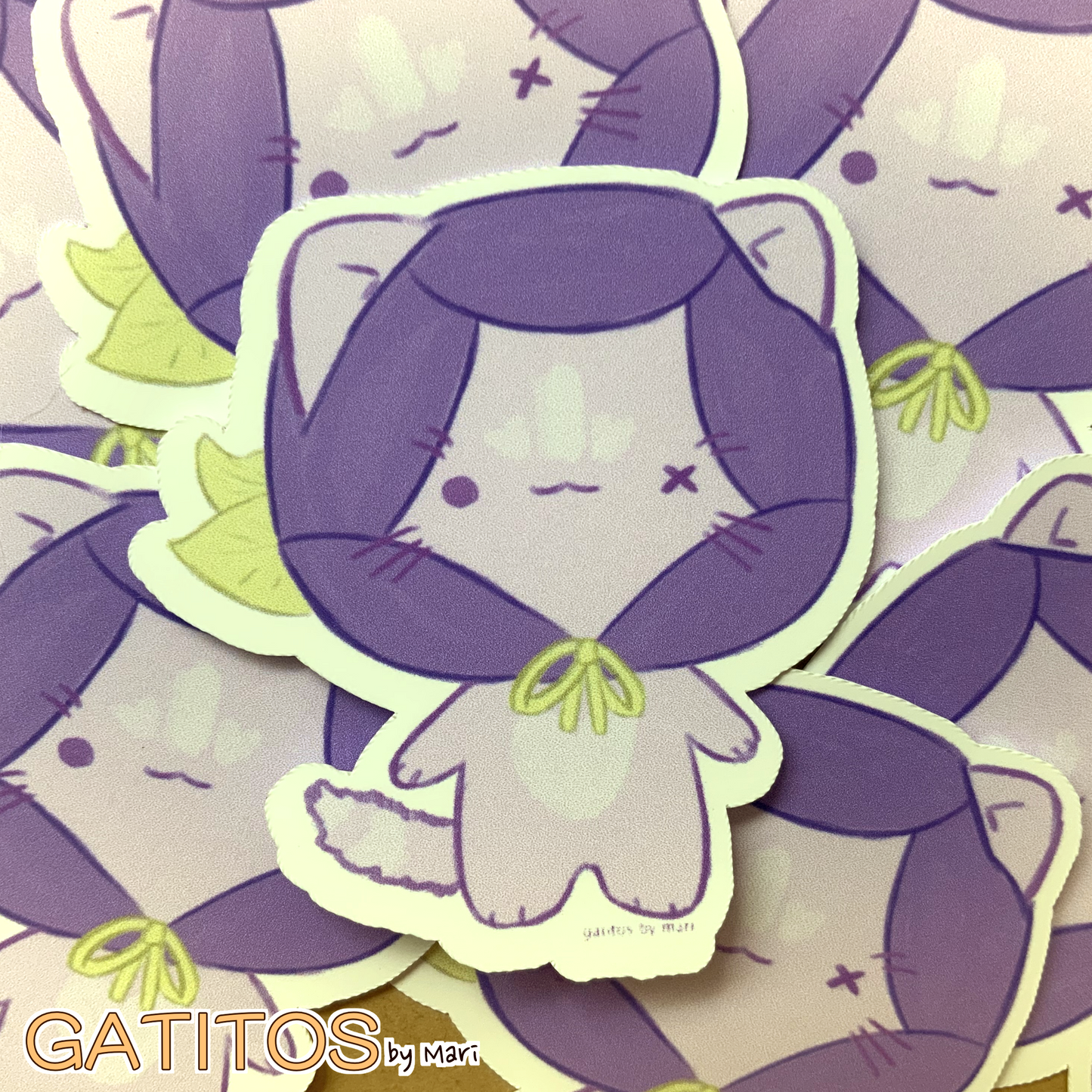Stickers - Main Lineup - Glossy and Matte options - Gatitos by Mari