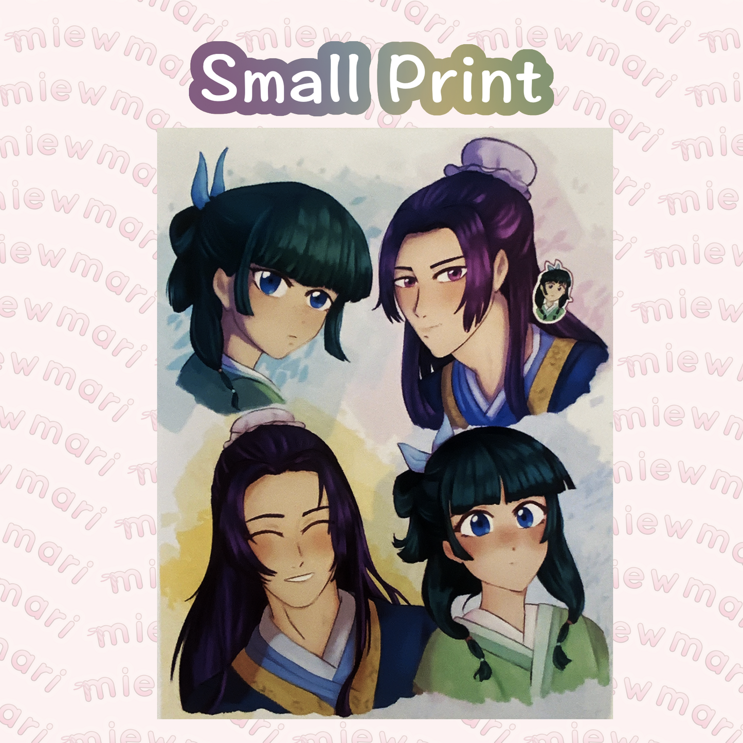 Maomao and Jinshi Fanart - Small Print