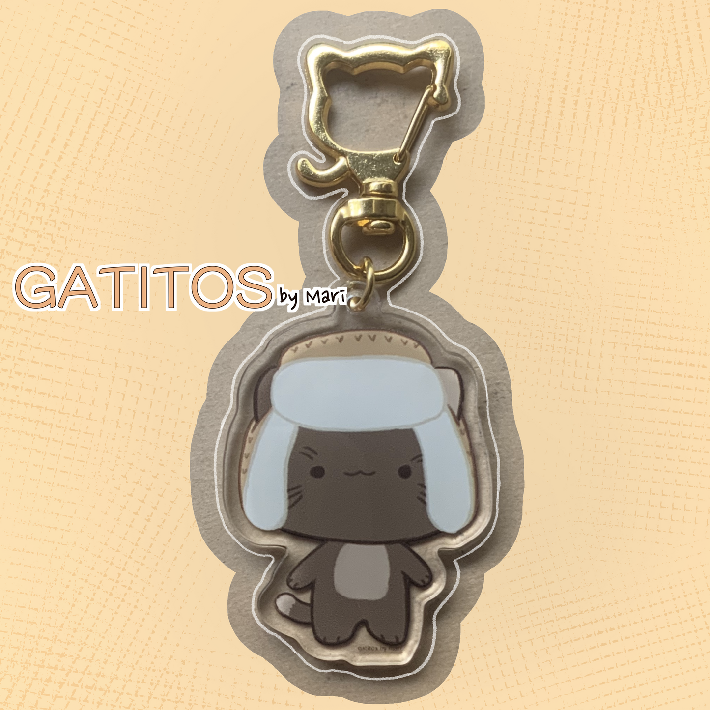 Main Crew Keychains - Clear Acrylic - Gatitos by Mari