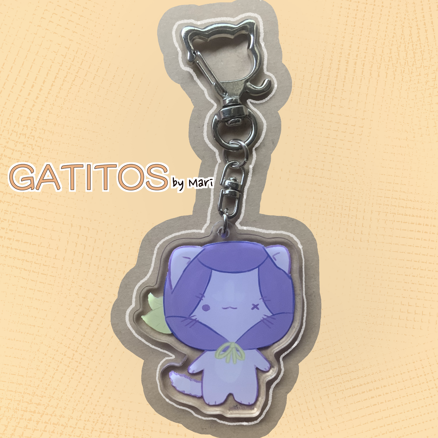 Main Crew Keychains - Clear Acrylic - Gatitos by Mari