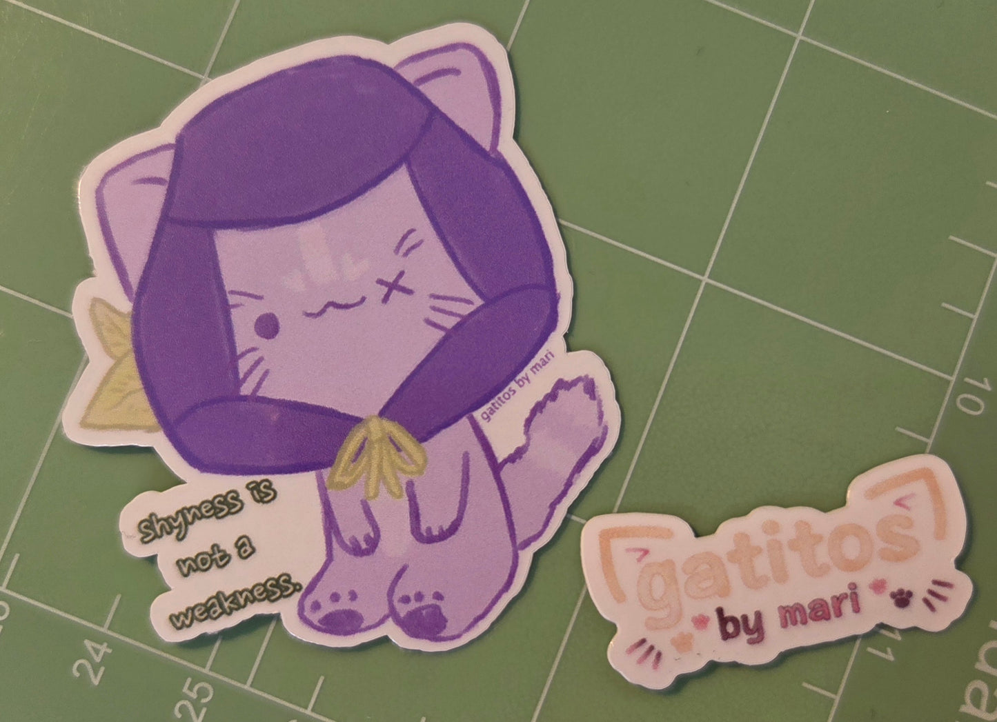 Stickers - Gatito Quotes Series 1 - Gatitos by Mari