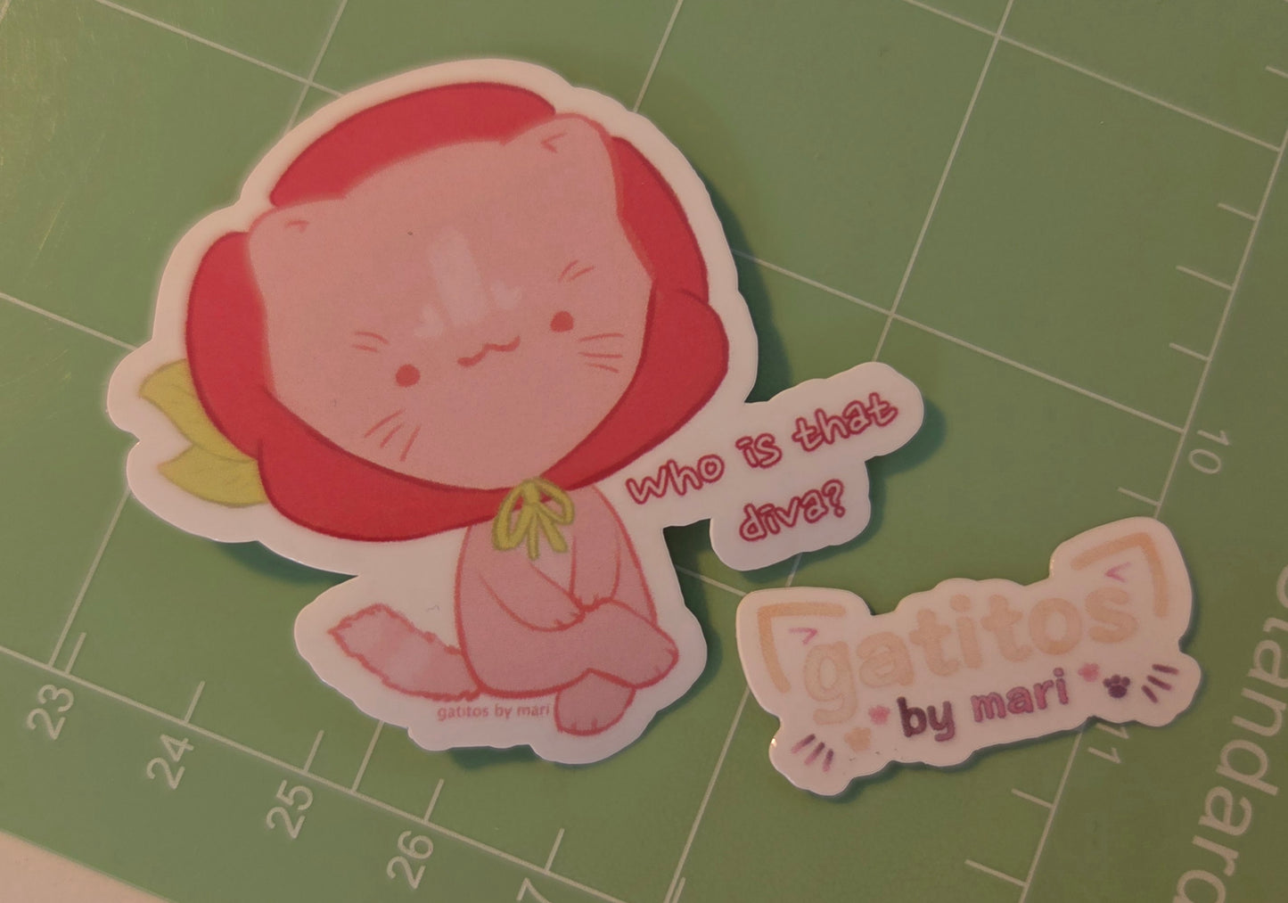 Stickers - Gatito Quotes Series 1 - Gatitos by Mari