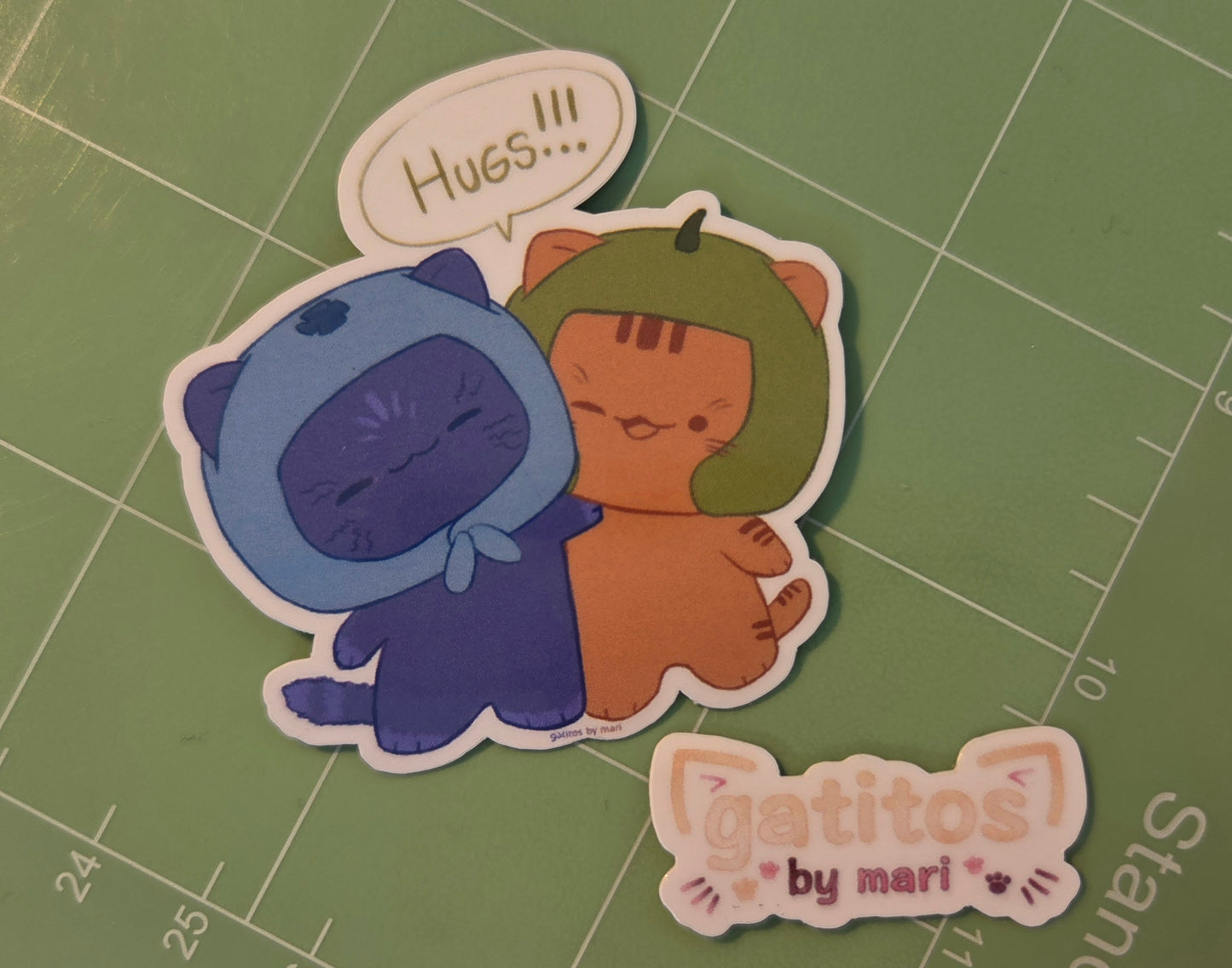 Sticker - Gatito Duos - Gatitos by Mari